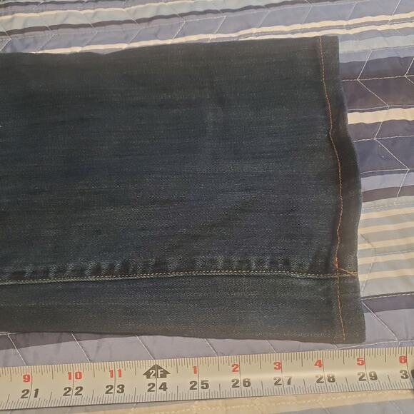 Lucky Brand Size 12 ( 34x29) Easy Rider Jeans Style 7WP1084 Cut H212 Bootcut - Picture 9 of 10